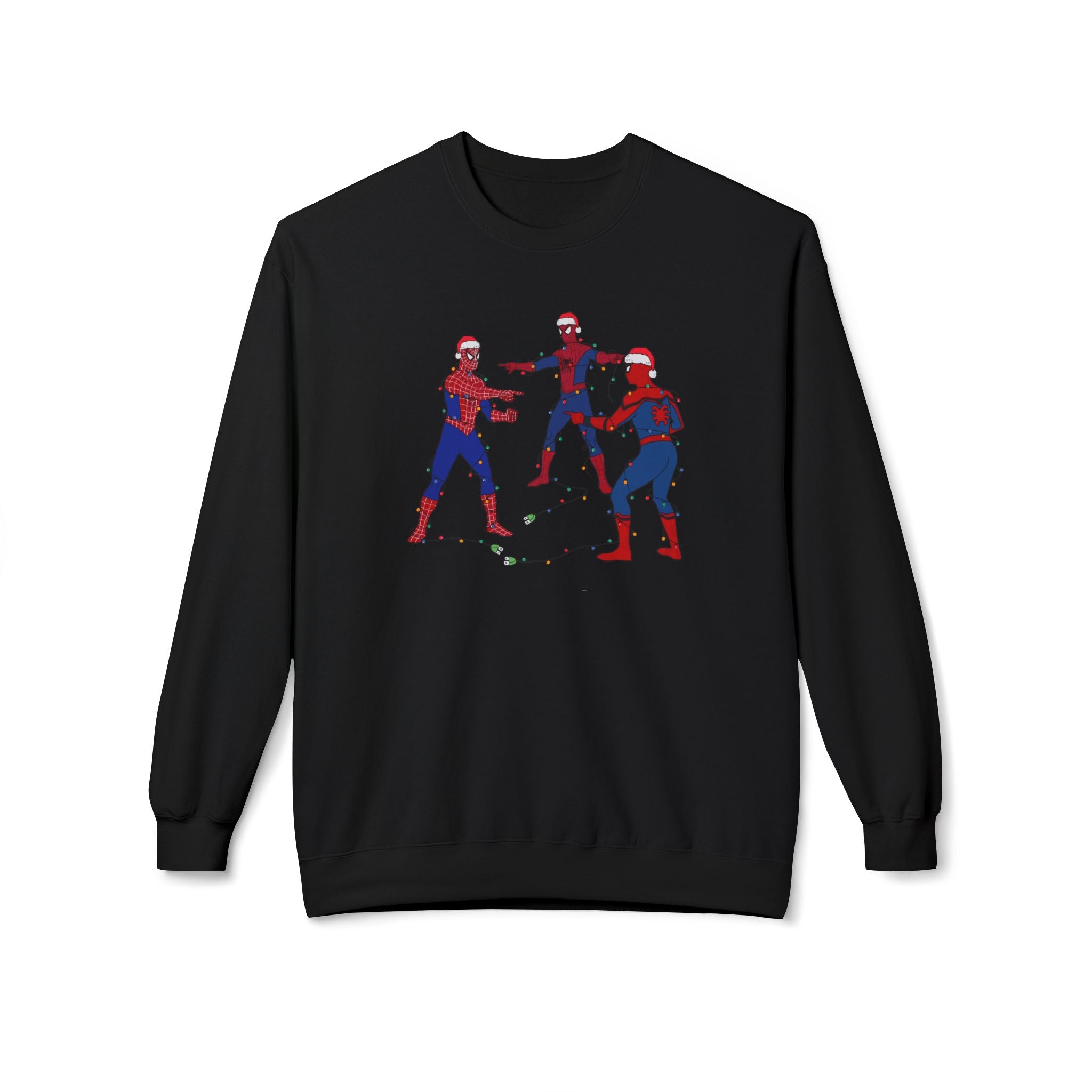 All Spider-Men Fleece Crewneck Sweatshirt